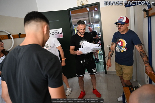 2023-07-01 Champions Fight Milano 00126 Miscellaneous